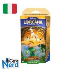 Starter Deck Ambra/Smeraldo - Pongo & Peter Pan - Nelle Terre d'Inchiostro - Lorcana TCG Disney - ITA
