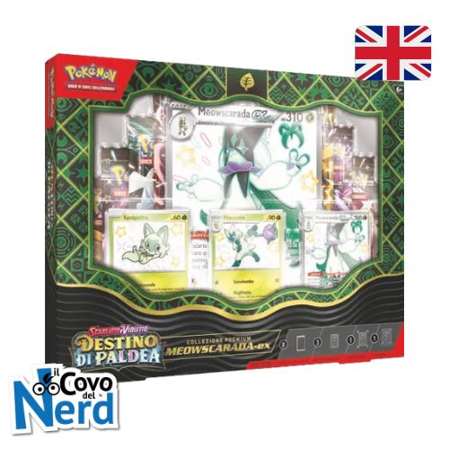 Premium Collection Meowscarada ex Paldean Fates Scarlet & Violet - ENG