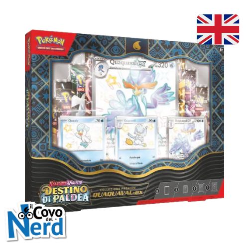 Premium Collection Quaquaval ex Paldean Fates Scarlet & Violet - ENG