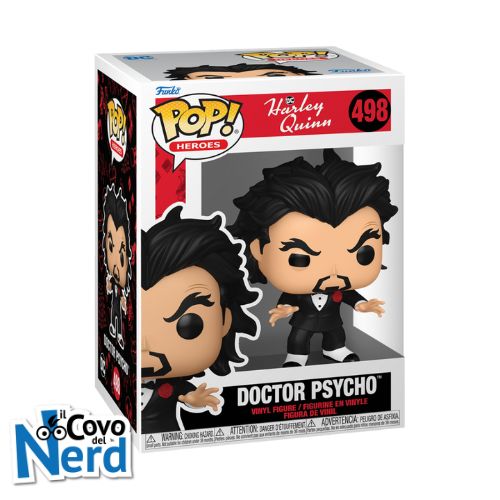 Funko POP! Heroes: Harley Quinn - Doctor Psycho 498
