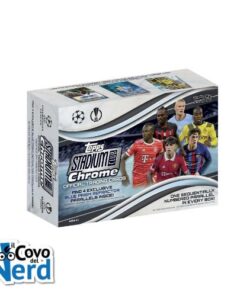 Box Blaster UEFA Stadium Club Chrome Topps 2022-2023 Mega Box (10 Bustine)