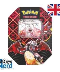 Shiny Charizard ex Paldean Fates Special Tin Scarlet & Violet ENG