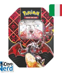 Shiny Charizard ex Destino di Paldea Special Tin Scarlatto & Violetto - ITA