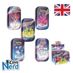 Paldean Fates Mini Tin Con Stickers Bundle da 5 Scarlet & Violet - ENG