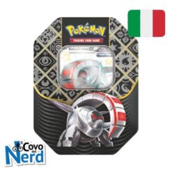 Shiny Solcoferreo ex Destino di Paldea Special Tin Scarlatto & Violetto - ITA
