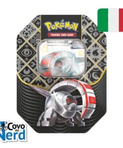 Shiny Solcoferreo ex Destino di Paldea Special Tin Scarlatto & Violetto - ITA