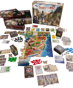 Alternative view of Ticket to Ride Legacy - Leggende del Vecchio West