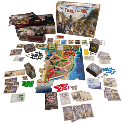 Alternative view of Ticket to Ride Legacy - Leggende del Vecchio West