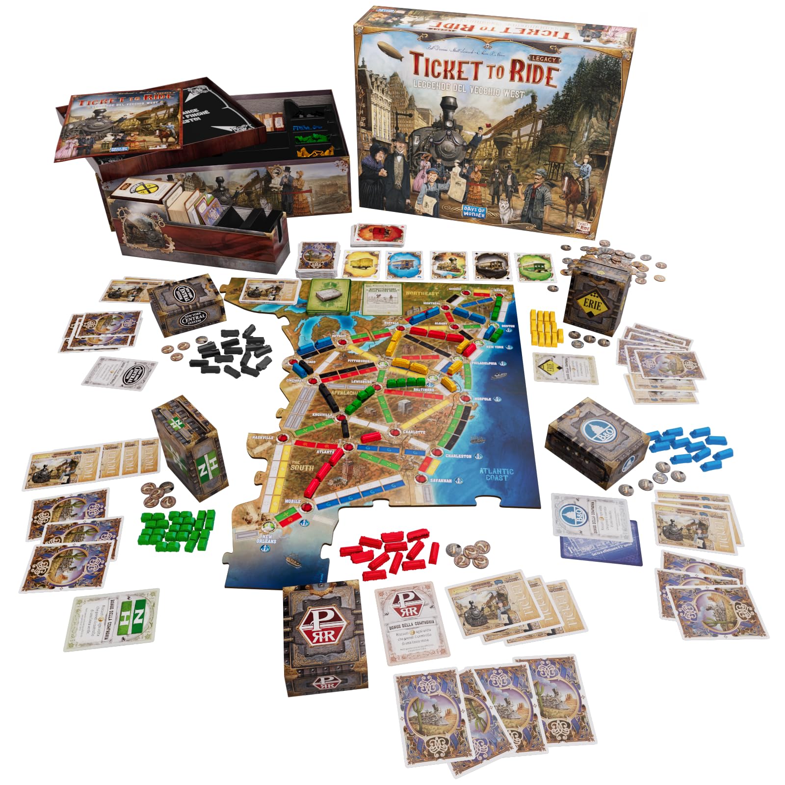 Ticket to Ride Legacy - Leggende del Vecchio West - immagine 2