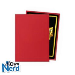 Matte Crimson Sleeves Standard (100) Dragon Shield