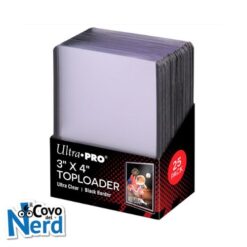Black Toploader - Ultra Pro - 3"x4"