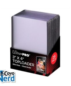 Black Toploader - Ultra Pro - 3"x4"
