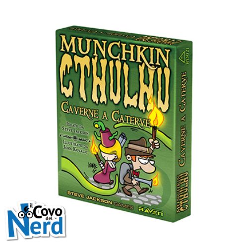 Munchkin Cthulhu - Caverne A Caterve - Espansione