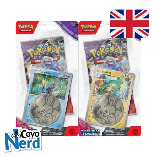 Temporal Forces Checklane Blister Bundle da 2 - Pokémon TCG - ENG