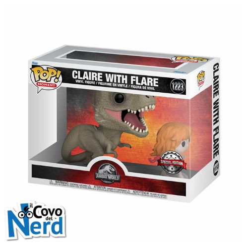 Funko POP! Moment: Jurassic Park - Claire with Flare Special Edition 1223