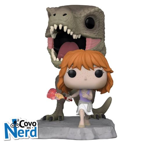 Alternative view of Funko POP! Moment: Jurassic Park - Claire with Flare Special Edition 1223