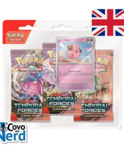 Temporal Forces Cleffa Blister 3 Bustine - Pokémon TCG - ENG