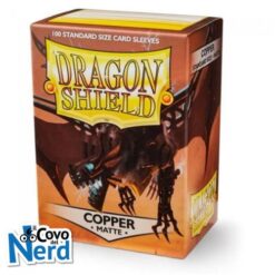 Matte Copper Sleeves (100) Dragon Shield Standard