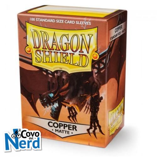 Matte Copper Sleeves (100) Dragon Shield Standard
