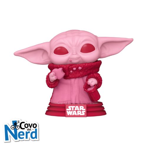 Alternative view of Funko POP! Star Wars: Valentines - Grogu w/Cookies 493