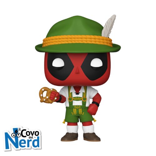 Alternative view of Funko POP! Marvel: Deadpool - Lederhosen Deadpool 1341