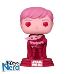 Alternative view of Funko POP! Star Wars: Valentines - Luke Skywalker w/Grogu 494