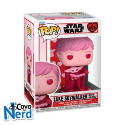 Funko POP! Star Wars: Valentines - Luke Skywalker w/Grogu 494
