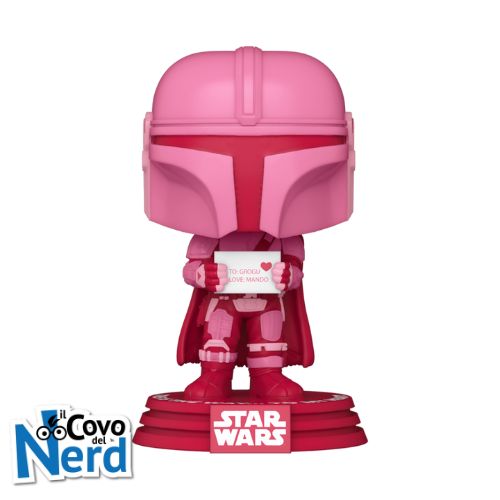 Alternative view of Funko POP! Star Wars: Valentines - The Mandalorian 695