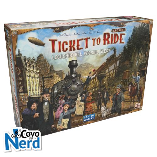 Ticket to Ride Legacy - Leggende del Vecchio West