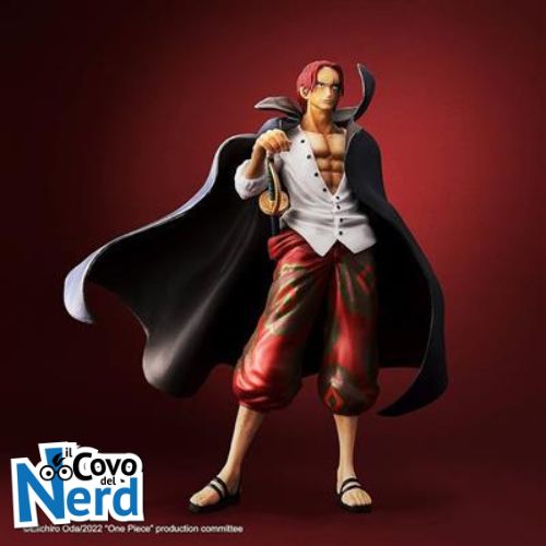 One Piece Shanks Figure – Film Red - Ichibansho from Ichiban Kuji 16cm – 63648