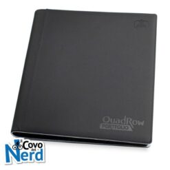 Ultimate Guard Portfolio Black 480 - 24-Pocket XenoSkin (Quadrow)