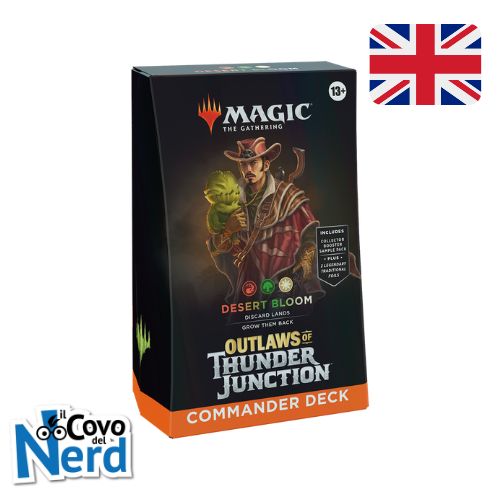 Desert Bloom Commander Deck ENG - Outlaws of Thunder Junction - Magic the Gathering