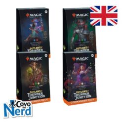 Outlaws of Thunder Junction Commander Decks Set ENG (4 Mazzi) - Magic the Gathering