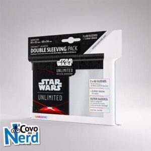 Space Red Double Sleeving Pack  - Star Wars Unlimited