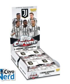 22/23 Juventus Topps Chrome - Box da 16 Bustine da 4 carte