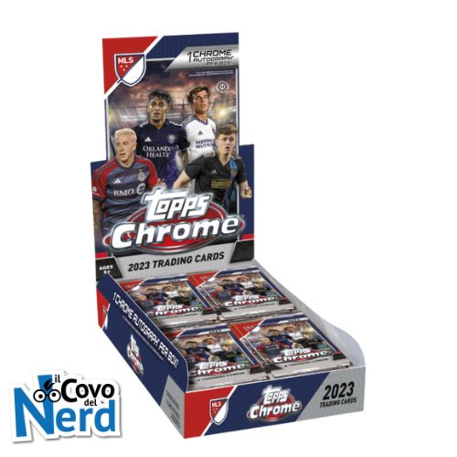 2023 Topps Chrome MLS - Box da 20 Bustine da 4 carte