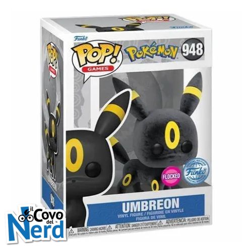 Funko POP! Games: Pokémon - Umbreon Special Edition Flocked 948