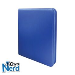 Vivid Zippered 12-Pocket PRO-BINDER - Blue