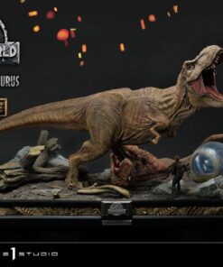 Alternative view of T-Rex & Carnotaurus Figure Jurassic World: Fallen Kingdom Deluxe Version - Statua 1/15 90 cm - Prime1Studio