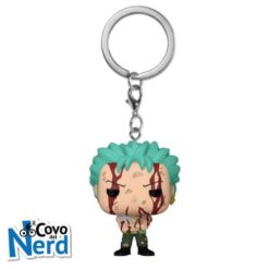 Alternative view of Funko POP! Keychain: One Piece - Roronoa Zoro Nothing Happened Special Edition