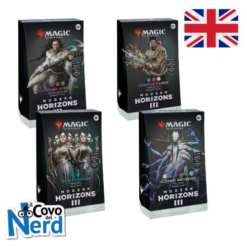 Modern Horizons III Commander Decks ENG Set 4 Mazzi - Magic the Gathering