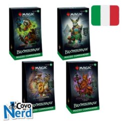 Bloomburrow Commander Decks ITA Set 4 Mazzi - Magic the Gathering