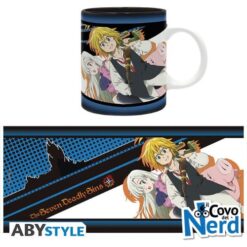 The Seven Deadly Sins - Meliodas, Elizabeth, Hawk - Mug 320ml - ABYMUGA209