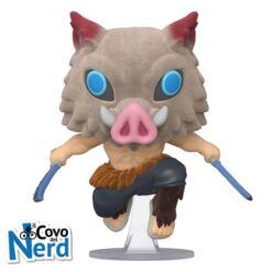Alternative view of Funko POP! Animation: Demon Slayer - Inosuke Hashibira (Flocked) Special Edition 875