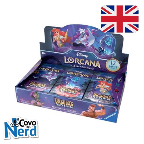 Ursula's Return - Box 24 Bustine - Lorcana TCG Disney - ENG