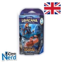 Anna & Hercules - Starter Deck Zaffiro/Acciaio - Ursula's Return - Lorcana TCG Disney - ENG