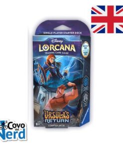 Anna & Hercules - Starter Deck Zaffiro/Acciaio - Ursula's Return - Lorcana TCG Disney - ENG