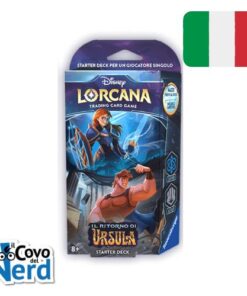 Anna e Hercules - Starter Deck Zaffiro/Acciaio - Il Ritorno di Ursula - Lorcana TCG Disney - ITA
