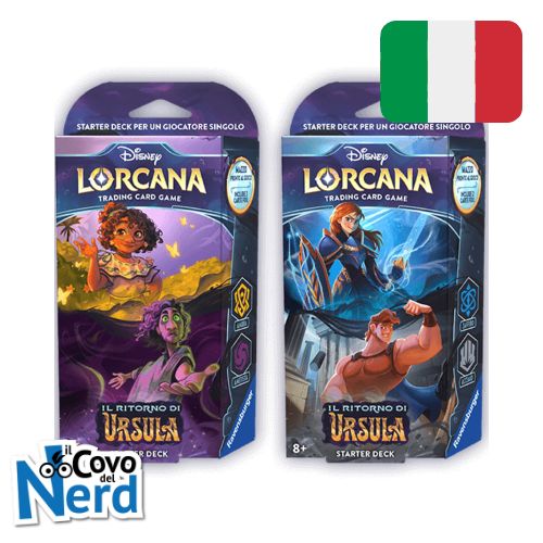 Il Ritorno di Ursula - Bundle di Starter Decks (2 Mazzi) Lorcana TCG Disney - ITA