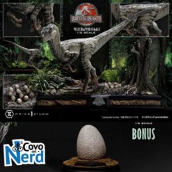 Velociraptor Female Figure Jurassic Park III Legacy Museum Collection Statue 1/6 - Bonus Version 44 cm - Prime1Studio